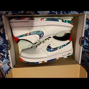 Nike af1 melted crayon